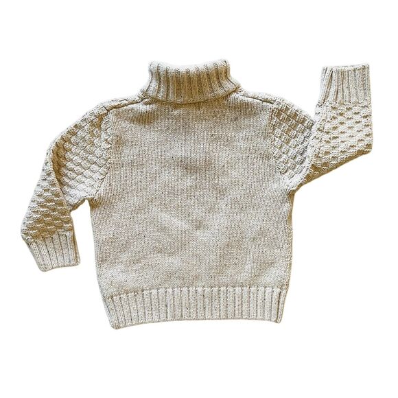 Cat & Jack Chunky Cable Knit Sweater Size 18 months - Picture 4 of 5